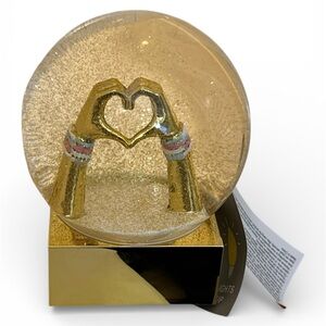 Taylor Swift inspired Heart Hands Snow Globe